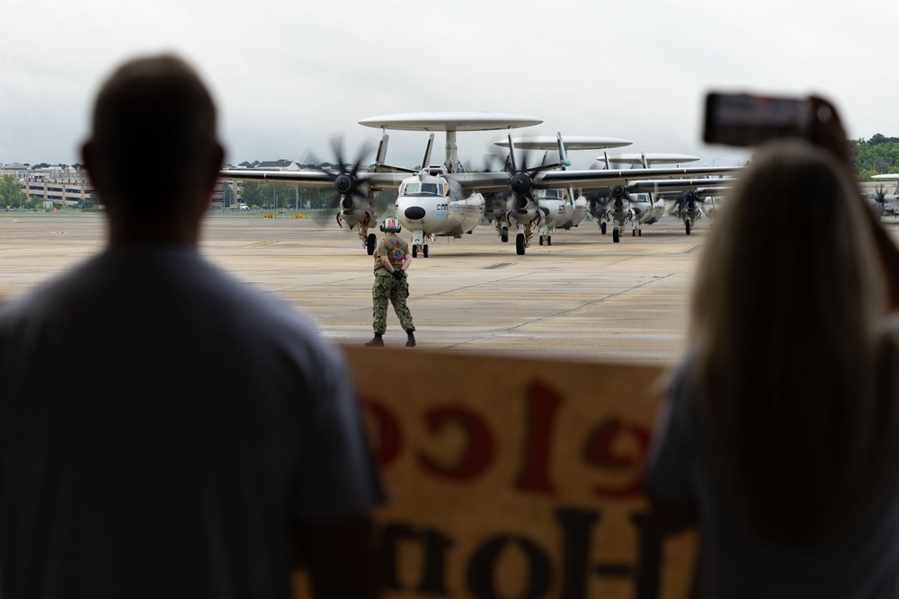 VAW-126 Returns Home From Deployment