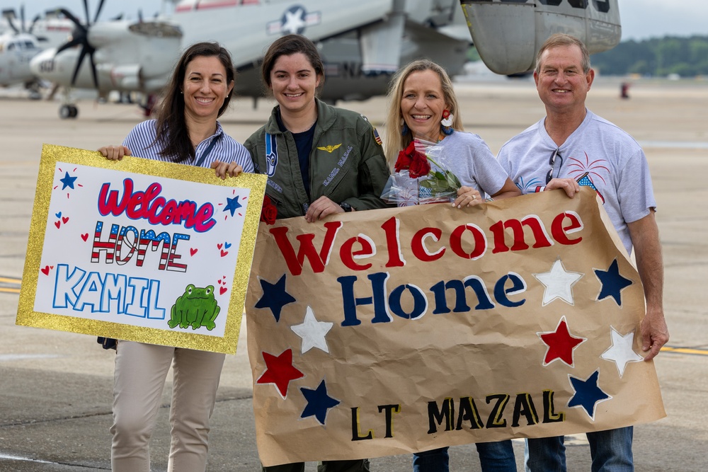VAW-126 Returns Home From Deployment