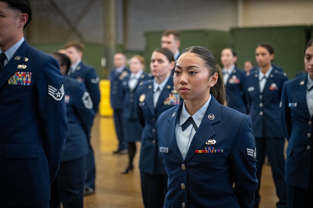 87th Wing Staff Agencies Uniform Inspection