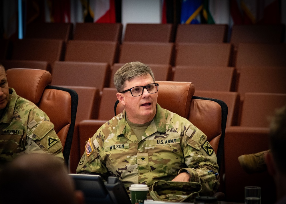 Brig. Gen. Wilson visits GTA