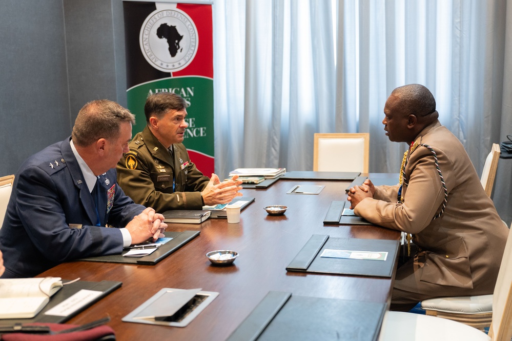National Guard leaders engage with African leaders during African Chiefs of Defense Conference 2025