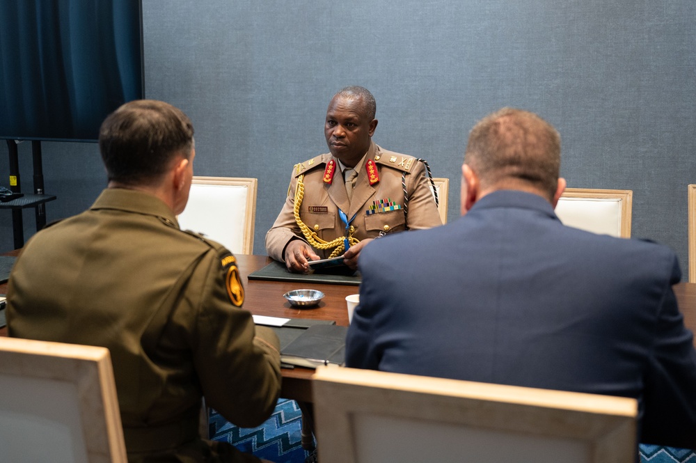 National Guard leaders engage with African leaders during African Chiefs of Defense Conference 2025