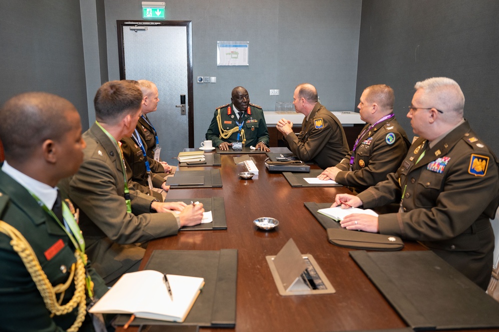 National Guard leaders engage with African leaders during African Chiefs of Defense Conference 2025