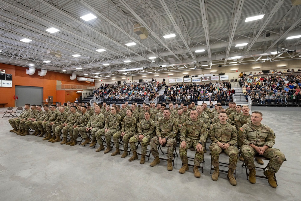 Marshall, Minnesota-based unit prepares for deployment