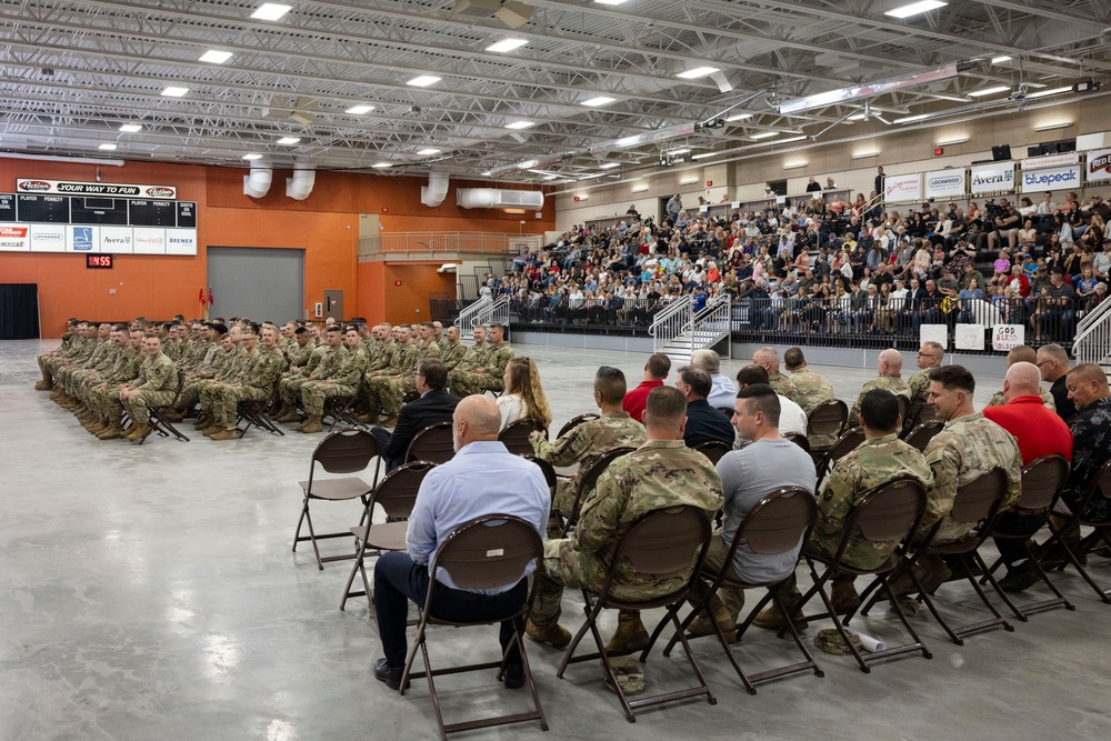 Marshall, Minnesota-based unit prepares for deployment