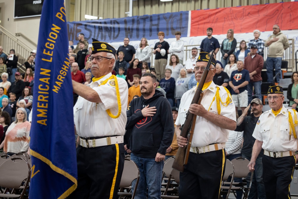 Marshall, Minnesota-based unit prepares for deployment