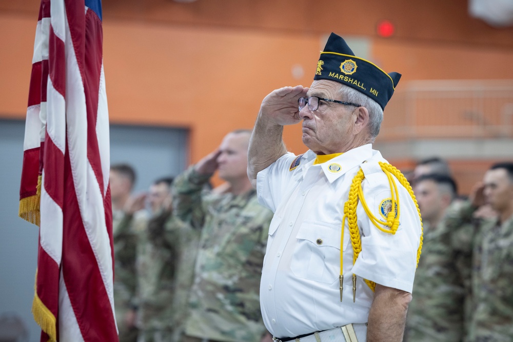 Marshall, Minnesota-based unit prepares for deployment