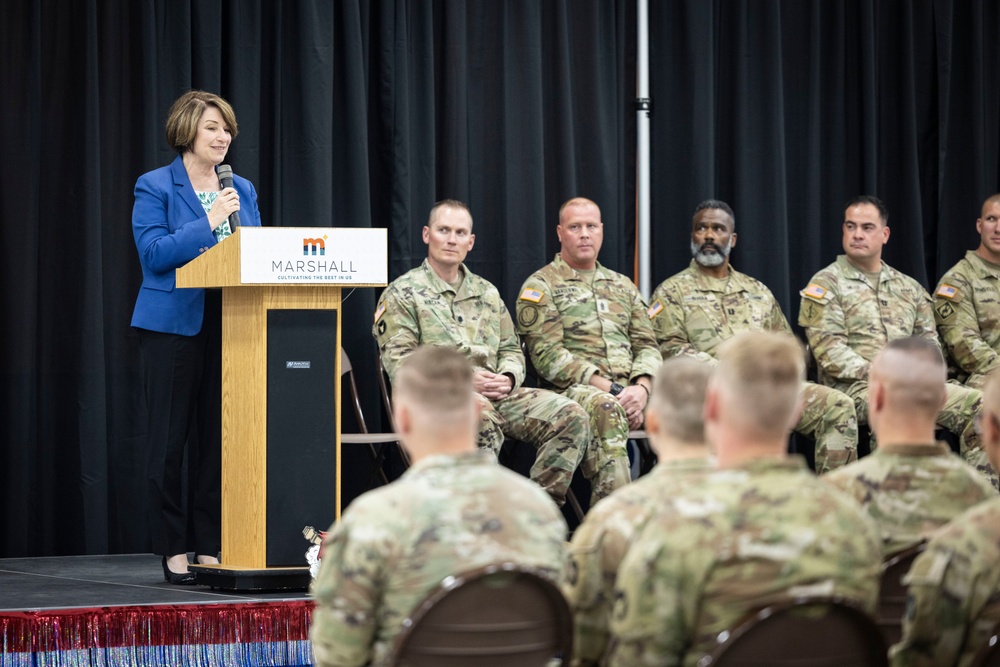 Marshall, Minnesota-based unit prepares for deployment