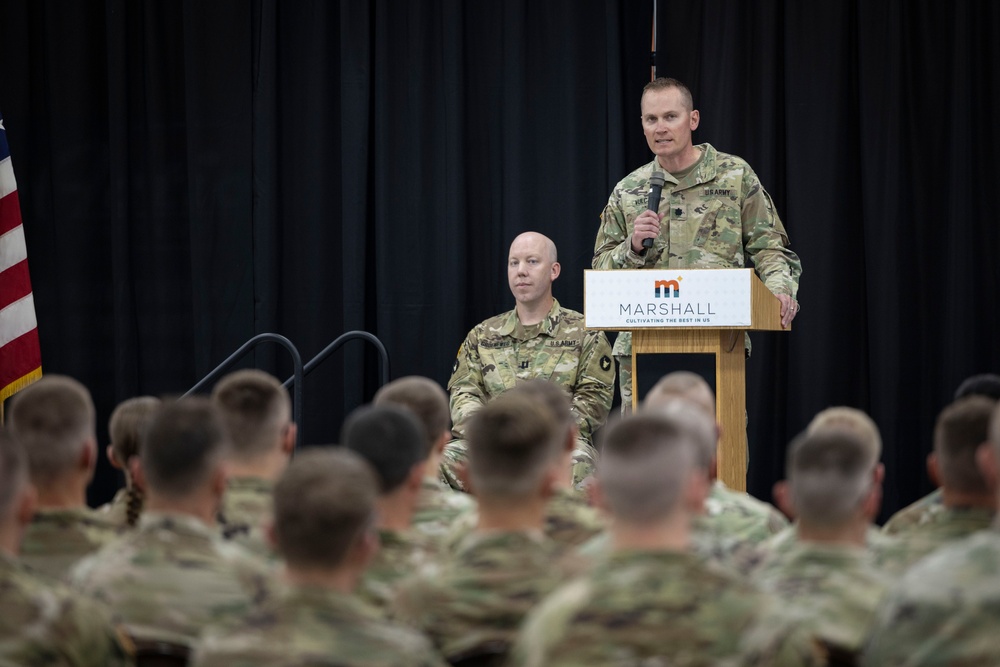 Marshall, Minnesota-based unit prepares for deployment