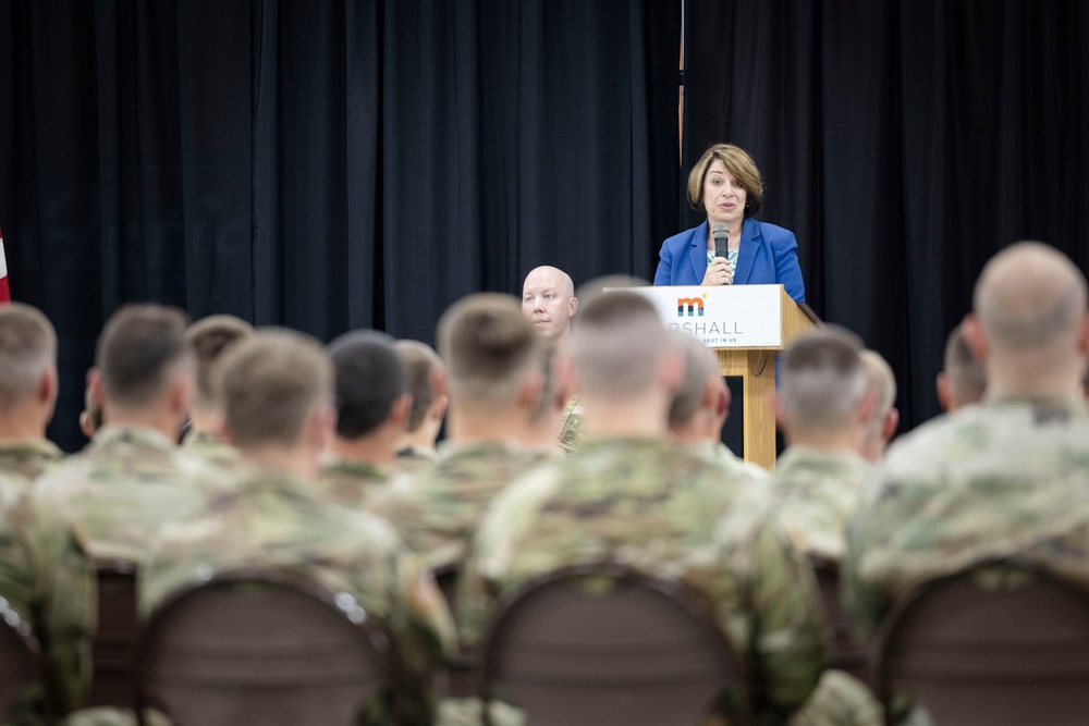 Marshall, Minnesota-based unit prepares for deployment