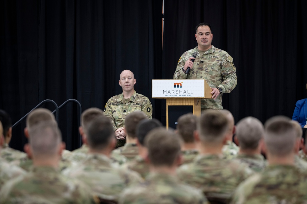 Marshall, Minnesota-based unit prepares for deployment