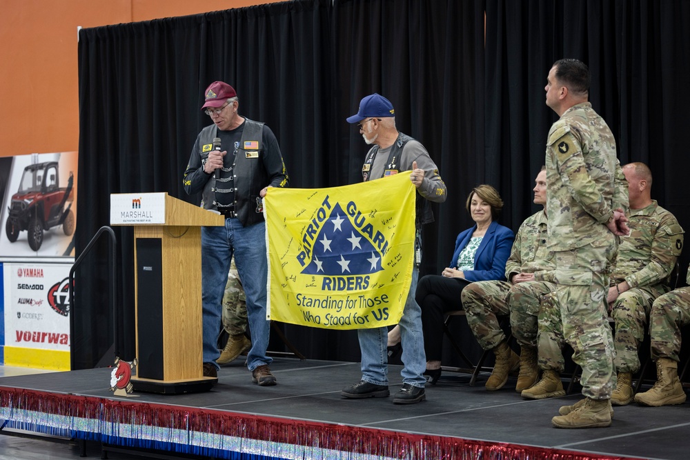 Marshall, Minnesota-based unit prepares for deployment
