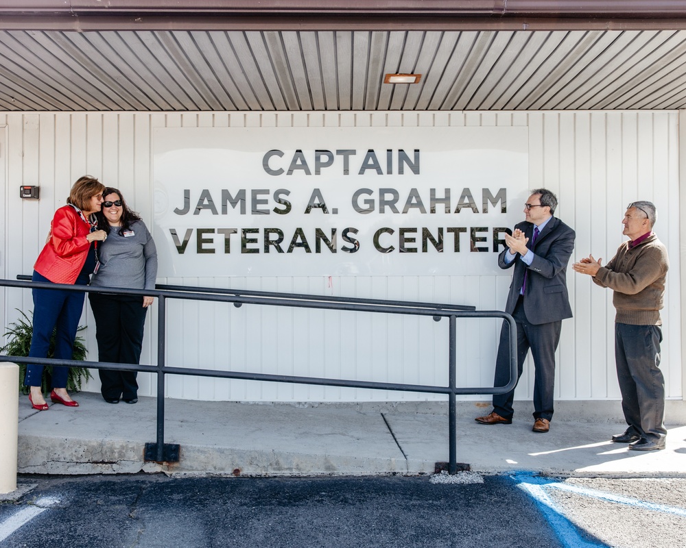 Honorific naming ceremony of Captain James A. Graham Veterans Center