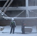 Dan Ferris, Chicago District Engineer, assists with Soo Lock &amp; Dam inspection