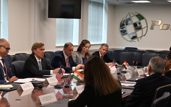 USDP Hosts Indian Foreign Secretary