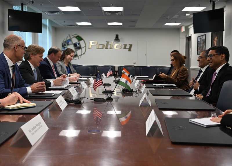 USDP Hosts Indian Foreign Secretary