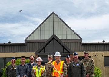 Fairchild breaks ground for new base ops facility