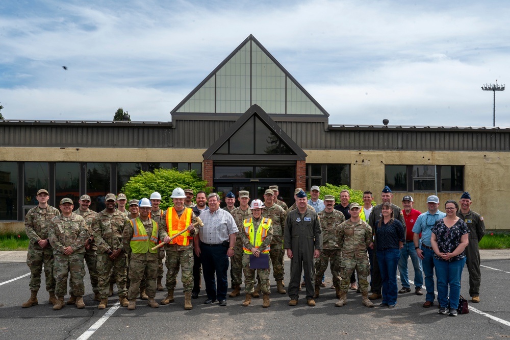 Fairchild breaks ground for new base ops facility