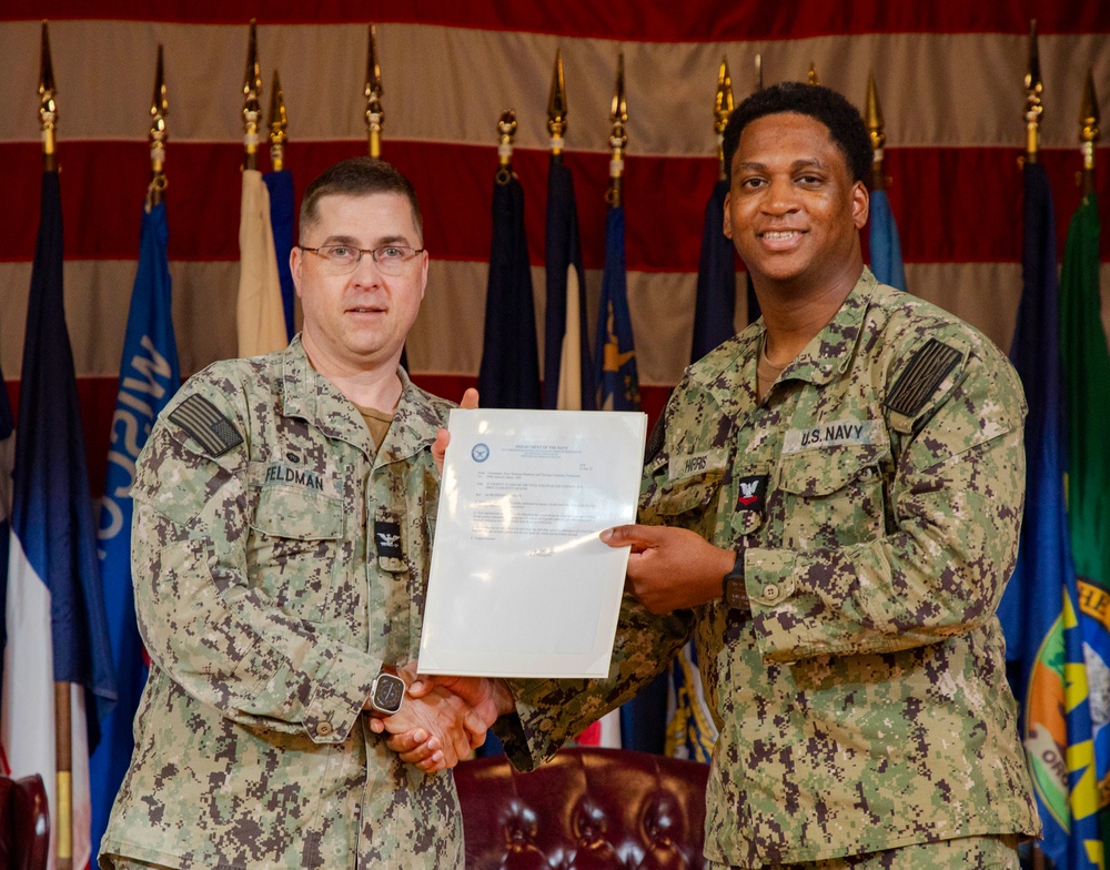 Navy Medicine Readiness and Training Command and Expeditionary Medical Facility Juliet Sailors Frocked