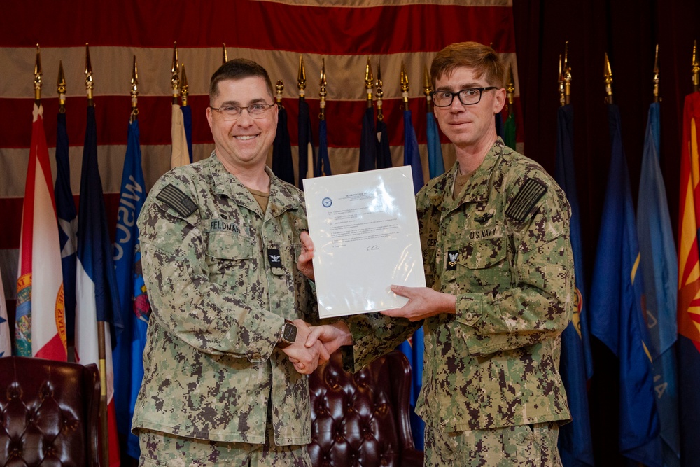 Navy Medicine Readiness and Training Command and Expeditionary Medical Facility Juliet Sailors Frocked