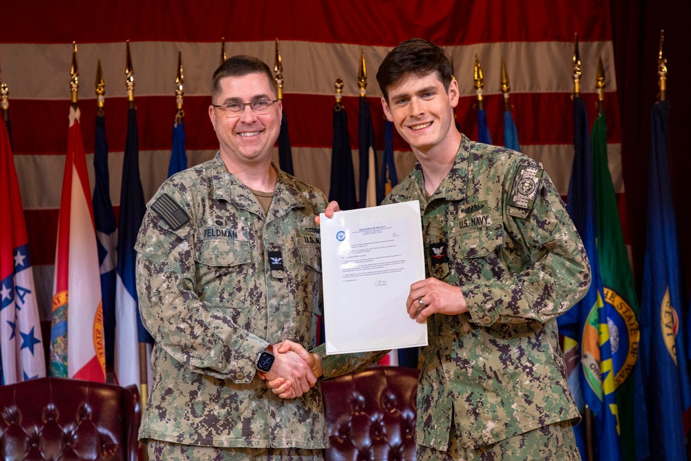 Navy Medicine Readiness and Training Command and Expeditionary Medical Facility Juliet Sailors Frocked
