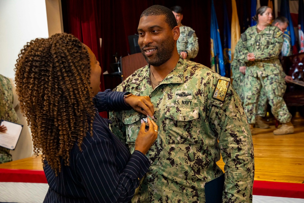 Navy Medicine Readiness and Training Command and Expeditionary Medical Facility Juliet Sailors Frocked