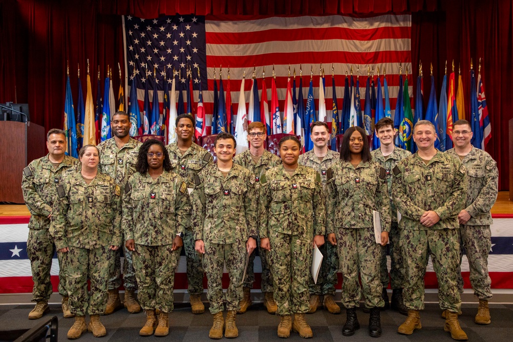 Navy Medicine Readiness and Training Command and Expeditionary Medical Facility Juliet Sailors Frocked
