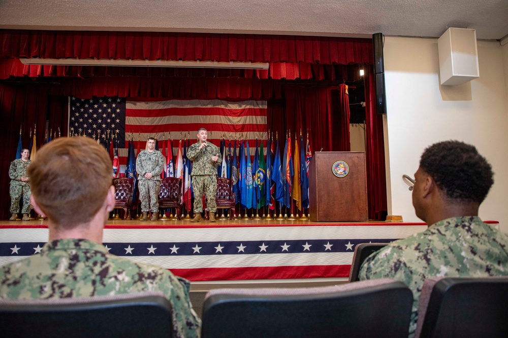 Navy Medicine Readiness and Training Command and Expeditionary Medical Facility Juliet Sailors Frocked