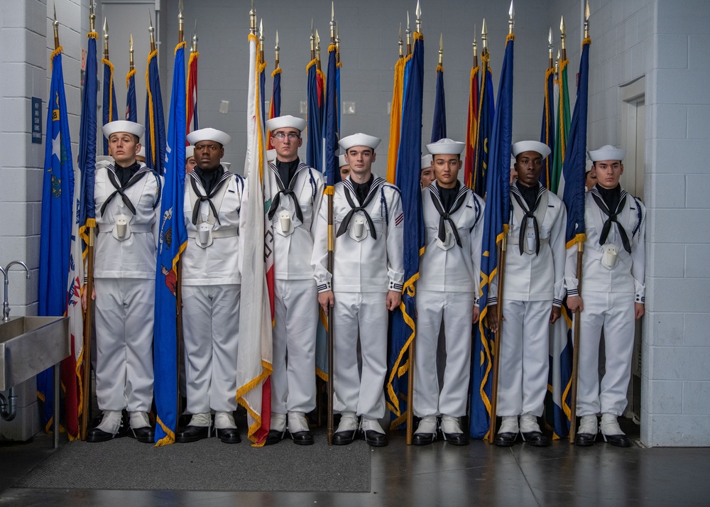 Pass-In-Review At Recruit Training Command