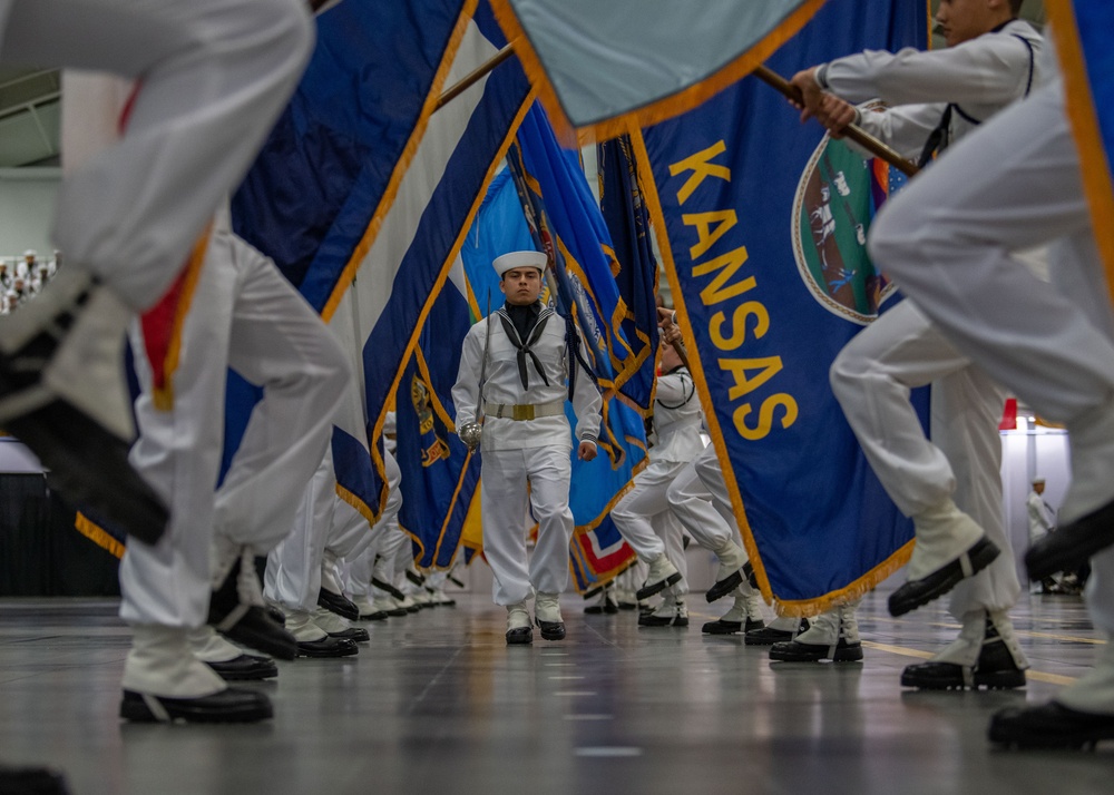 Pass-In-Review At Recruit Training Command