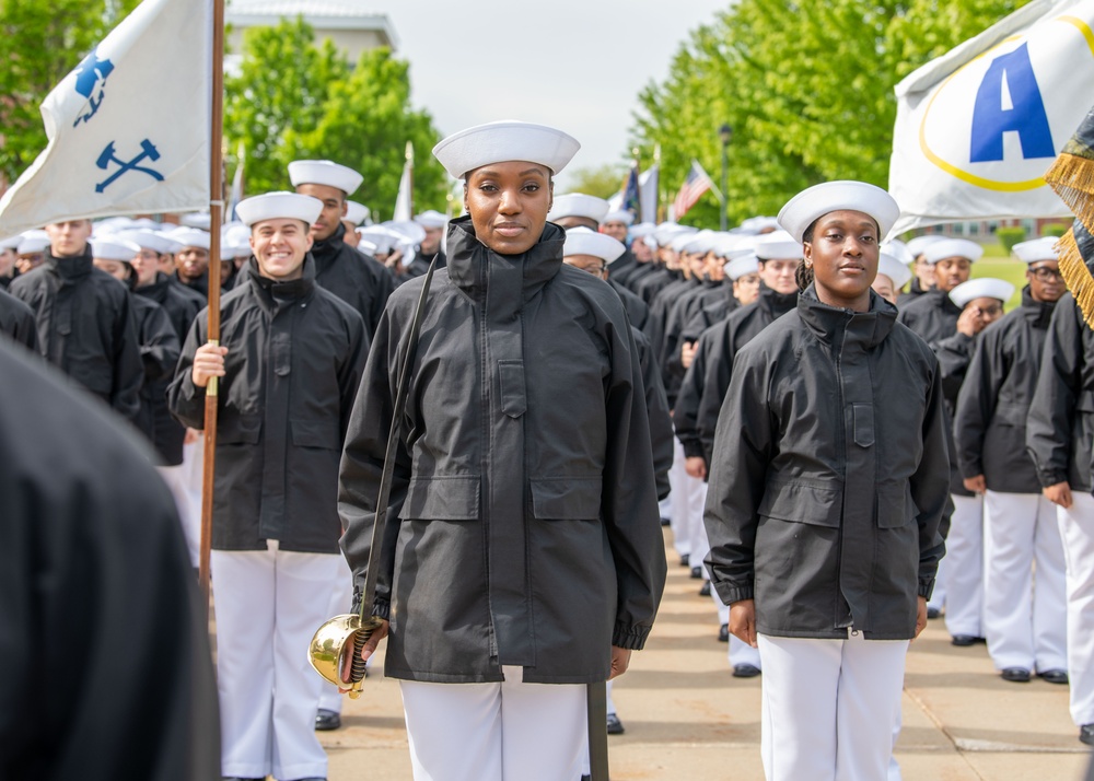 Pass-In-Review At Recruit Training Command