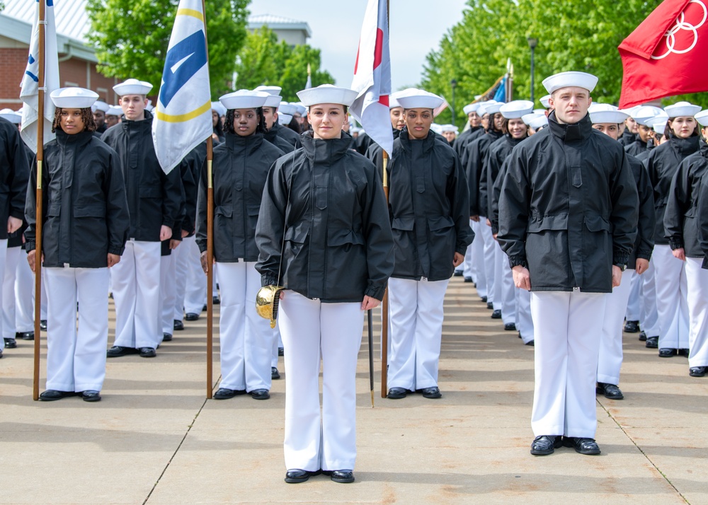 Pass-In-Review At Recruit Training Command