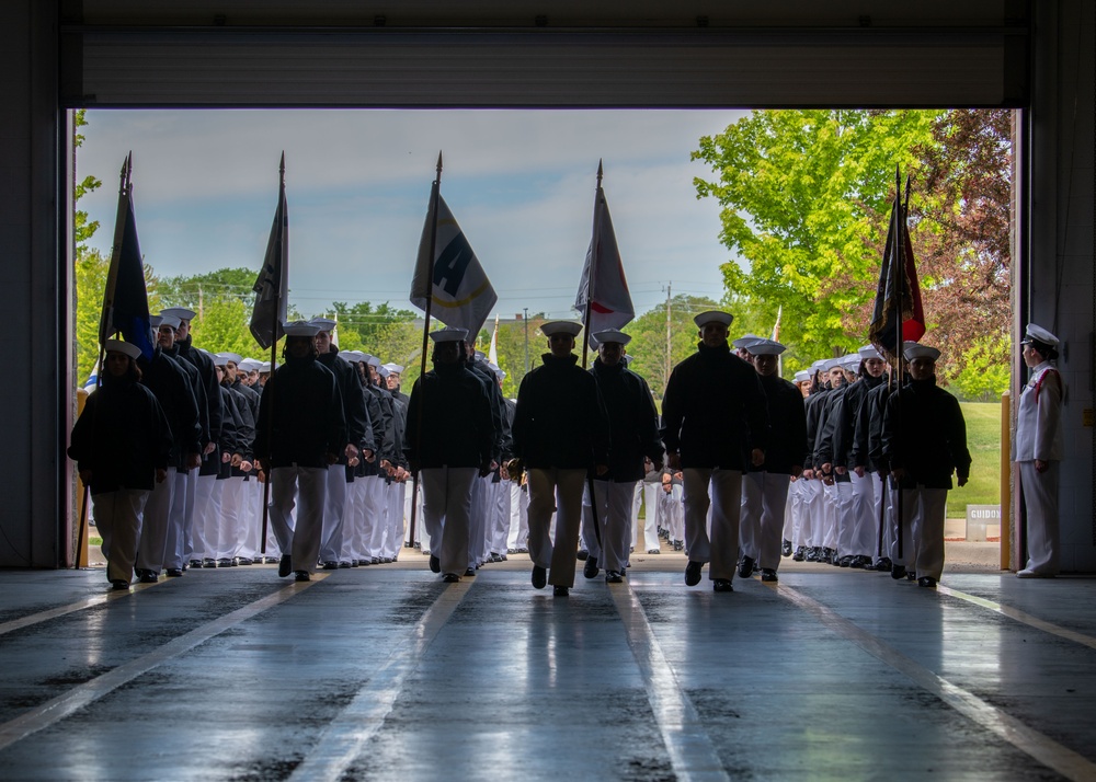 Pass-In-Review At Recruit Training Command
