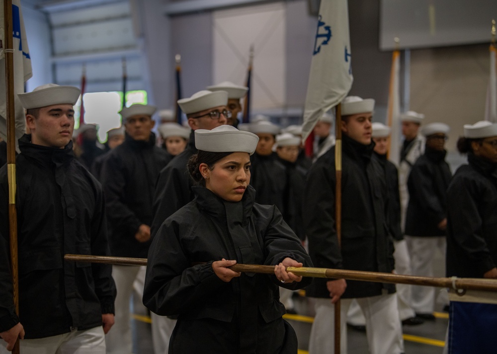 Pass-In-Review At Recruit Training Command