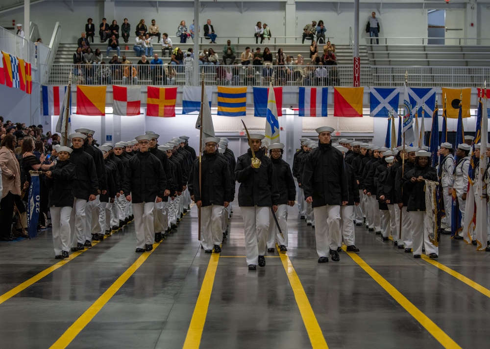 Pass-In-Review At Recruit Training Command