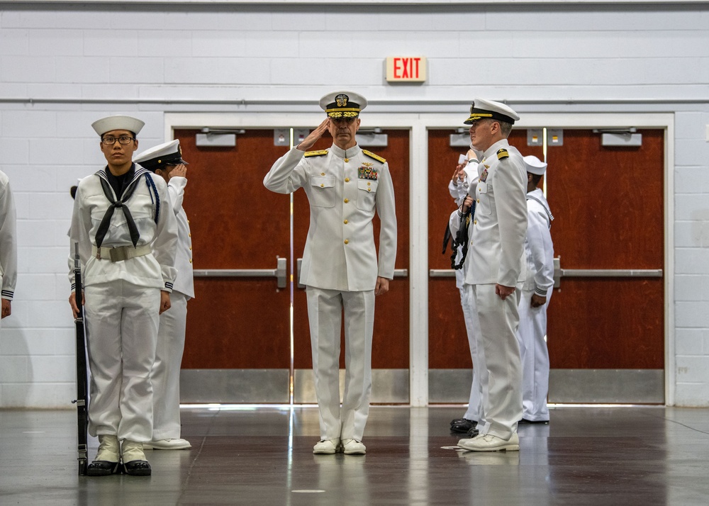 Pass-In-Review At Recruit Training Command