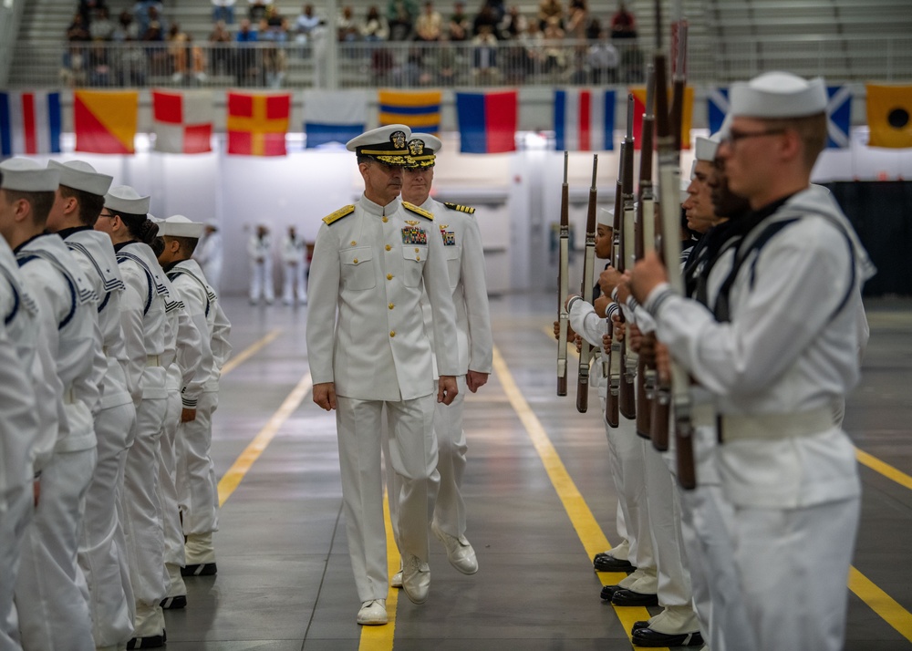 Pass-In-Review At Recruit Training Command