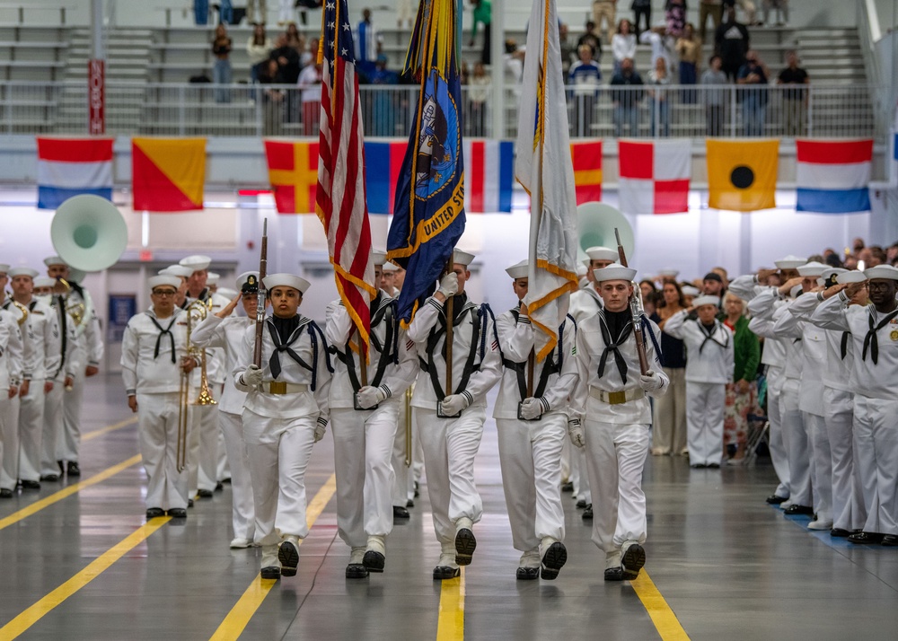 Pass-In-Review At Recruit Training Command
