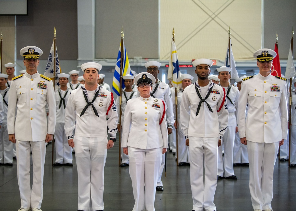 Pass-In-Review At Recruit Training Command