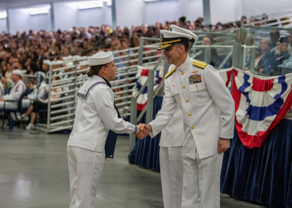 Pass-In-Review At Recruit Training Command