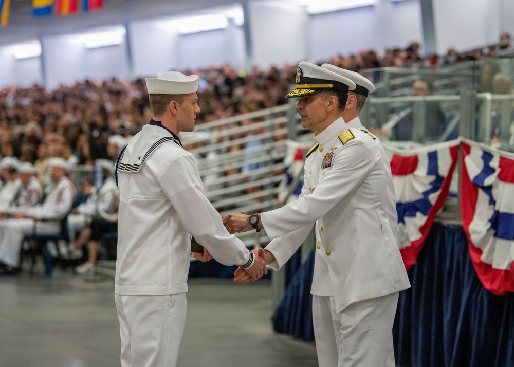 Pass-In-Review At Recruit Training Command