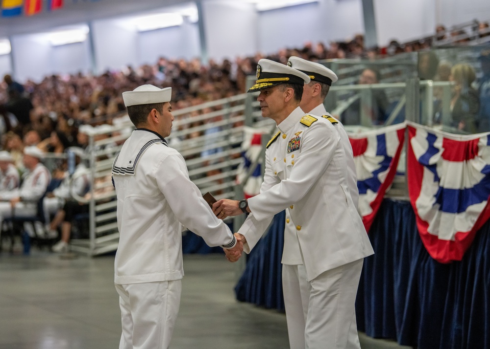 Pass-In-Review At Recruit Training Command