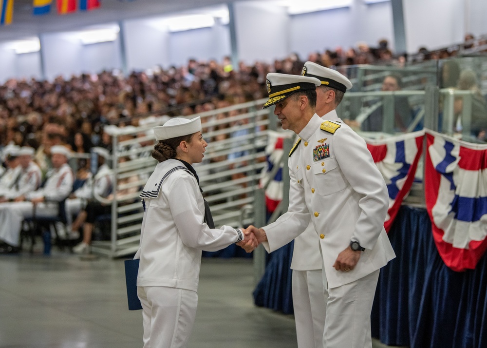 Pass-In-Review At Recruit Training Command