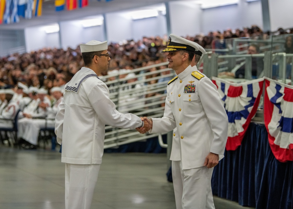 Pass-In-Review At Recruit Training Command