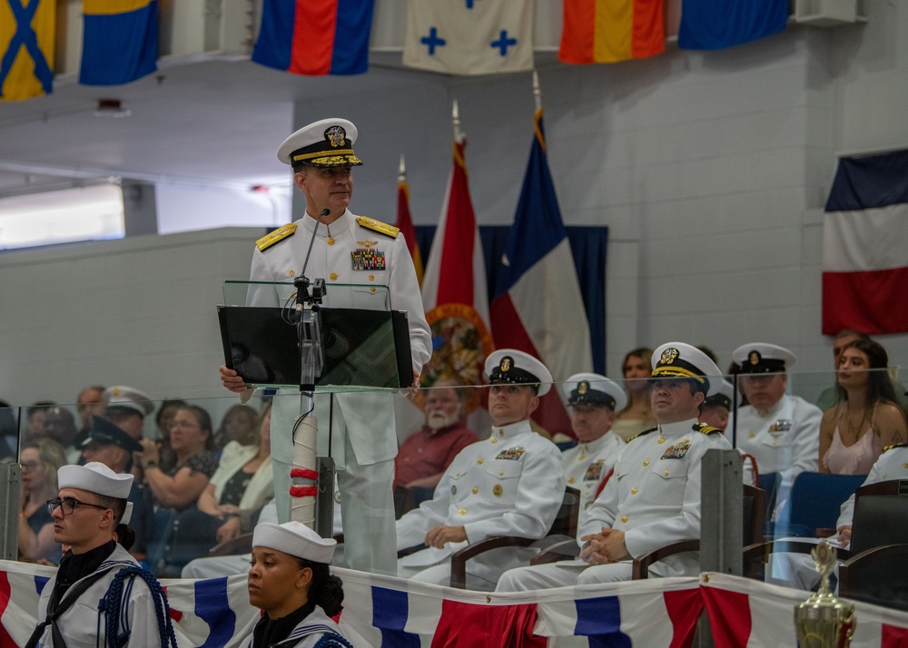 Pass-In-Review At Recruit Training Command