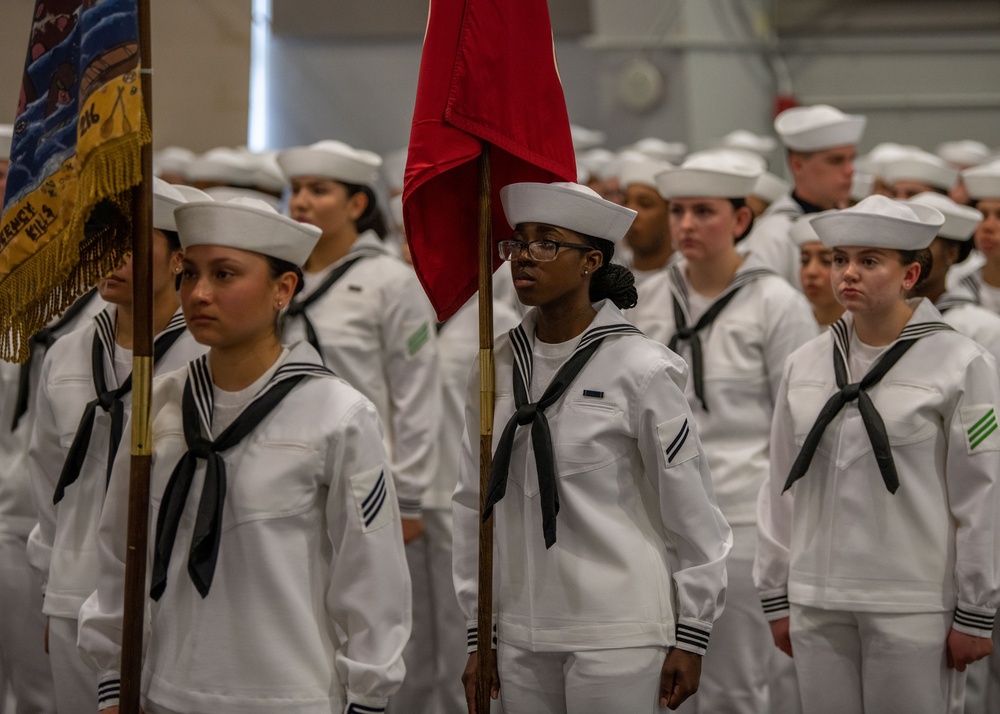 Pass-In-Review At Recruit Training Command