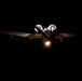 Thunderbolts appear in the night sky over USCENTCOM AOR