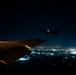 Thunderbolts appear in the night sky over USCENTCOM AOR