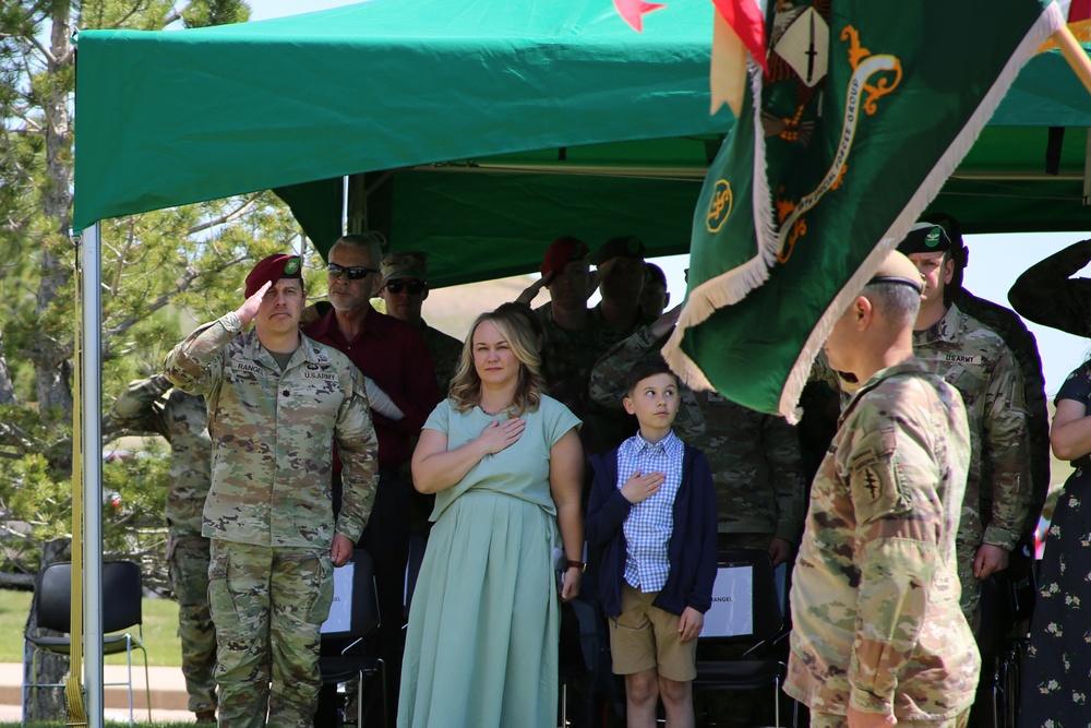 Change of Command Ceremony