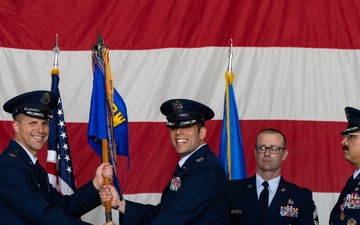 7 OG change of command ceremony